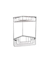 Signature Two Tier Corner Basket - Chrome