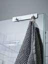 Signature Shower Door & Screen Fitting 4 Hook - Chrome