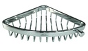 Signature Corner Soap Basket - Chrome