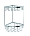Corner Basket Two Tier - Chrome