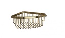 Signature Corner Basket - Polished Brass