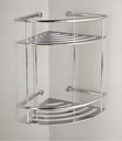 Corner 2 Tier Shower Shelf