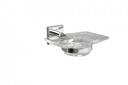 Atlanta Soap Dish and Holder - Chrome