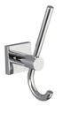 Atlanta Double Robe Hook - Chrome