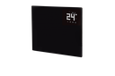 Ariano Panel Heater With Timer, Black Glass Front 2.0 kW
