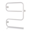 Alize S Shaped Electric Towel Rail - White 80W