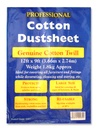 DUST SHEET Cotton Twill 12 x 9 (1)