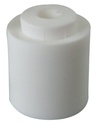 PIPE CLIP SUPPORT POST 15.0mm White  (100)