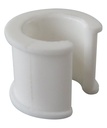 PIPE CLIP REDUCER 22.0mm To 15.0mm White  (100)