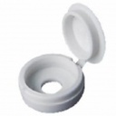 SCREW COVER CAPS 6-8 White (Bagged in 100's)