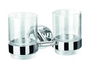 Coco Double Tumbler Holder with Glasses