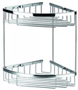 Solid Brass Double Corner Rack