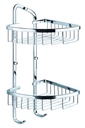 Solid Brass Double Rack