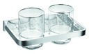 Sofija Double Glass Tumbler Holder