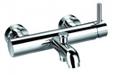 Levo Wall Mounted Bath and Shower Mixer