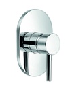 Levo Concealed Single Outlet Manual Mixer - Large Plate