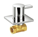STR8 Wall Mounted Cold Shut Off Valve