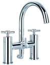 XL 2-Hole Deck Mounted Bath and Shower Mixer