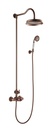 Liberty Exposed Thermostatic Shower Column - Oil Rubbed Bronze