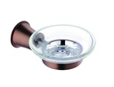 Liberty Glass Soap Dish - Oil Rubbed Bronze