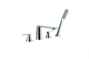 Fusion 4-Hole Deck Mounted Bath and Shower Mixer
