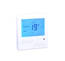 Snug Programmable Button Press Room Thermostat in White