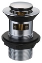 PEERLESS Easy Clean Basin Waste Clicker Slotted 1.1/4" - Chrome