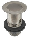 PEERLESS Basin Waste Flip Plug Slotted 1.1/4" - Brushed Nickel