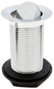 PEERLESS Basin Waste Flip Plug Solid 1.1/4" - Chrome