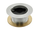 PEERLESS Bath Waste Solid Tail 1.1/2" Tubby (brass backnut, poly plug) - Chrome