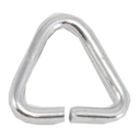 PEERLESS Plug Chain Triangle 14g x 10mm - Chrome Plated