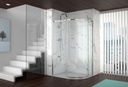 8 Series Frameless 1 Door Offset Quadrant 1200 x 900