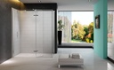 8 Series Walk In with Hinged Swivel Panel 1200 x 800