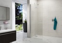 8 Series Folding Showerwall 900mm