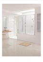 Semi Framed 750mm Over Bath Side Panel