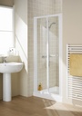 Semi Framed 900mm Bi-Fold Door - White