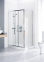Fully Framed 750mm Side Panel - Silver