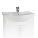 Kartell K-VIT Ceramic Basin 650mm 1 Tap Hole