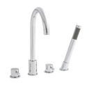 Kartell K-VIT Plan 4 Hole Bath Shower Mixer