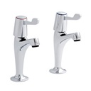 Kartell K-VIT Leva 1/2" H.N. Sink Taps (Pair)