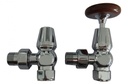Kartell Traditional Radiator Valve - Chrome