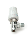Kartell Style Angled Thermostatic Radiator Valve