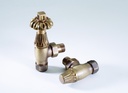 Kartell Nostalgia 15mm Angled Thermostatic Radiator Valve