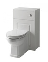 Kartell K-VIT Astley 500mm WC Unit - Matt White