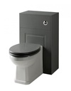 Kartell K-VIT Astley 500mm WC Unit - Matt Grey