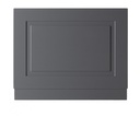 Kartell K-VIT Astley 700mm End Panel - Matt Grey