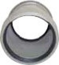 110MM RING SEAL SLIP COUPLER D/SKT   GREY