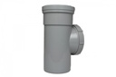 110MM RING SEAL SOIL ACCESS PIPE S/SKT BL