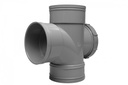 110MM SOLVENT ACCESS TEE T/SK   BLK