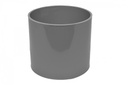 110MM SOLVENT FULLY SLIP COUPLER D/SK   GREY